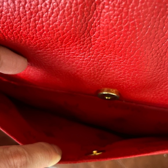 Authentic MCM Red Saddle Bag.
(RARE Color) - Picture 11 of 12